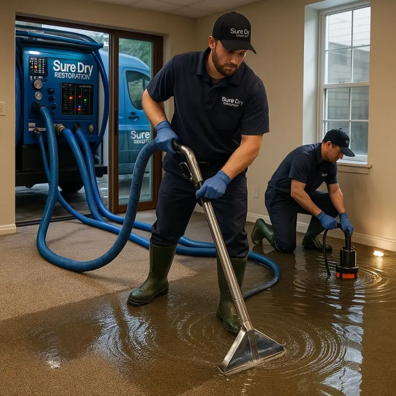 Water Extraction and Removal process in Montague, CA